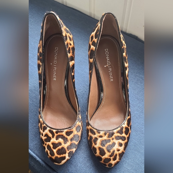 Donald J. Pliner Shoes - Donald J. Pliner Animal Print Heels